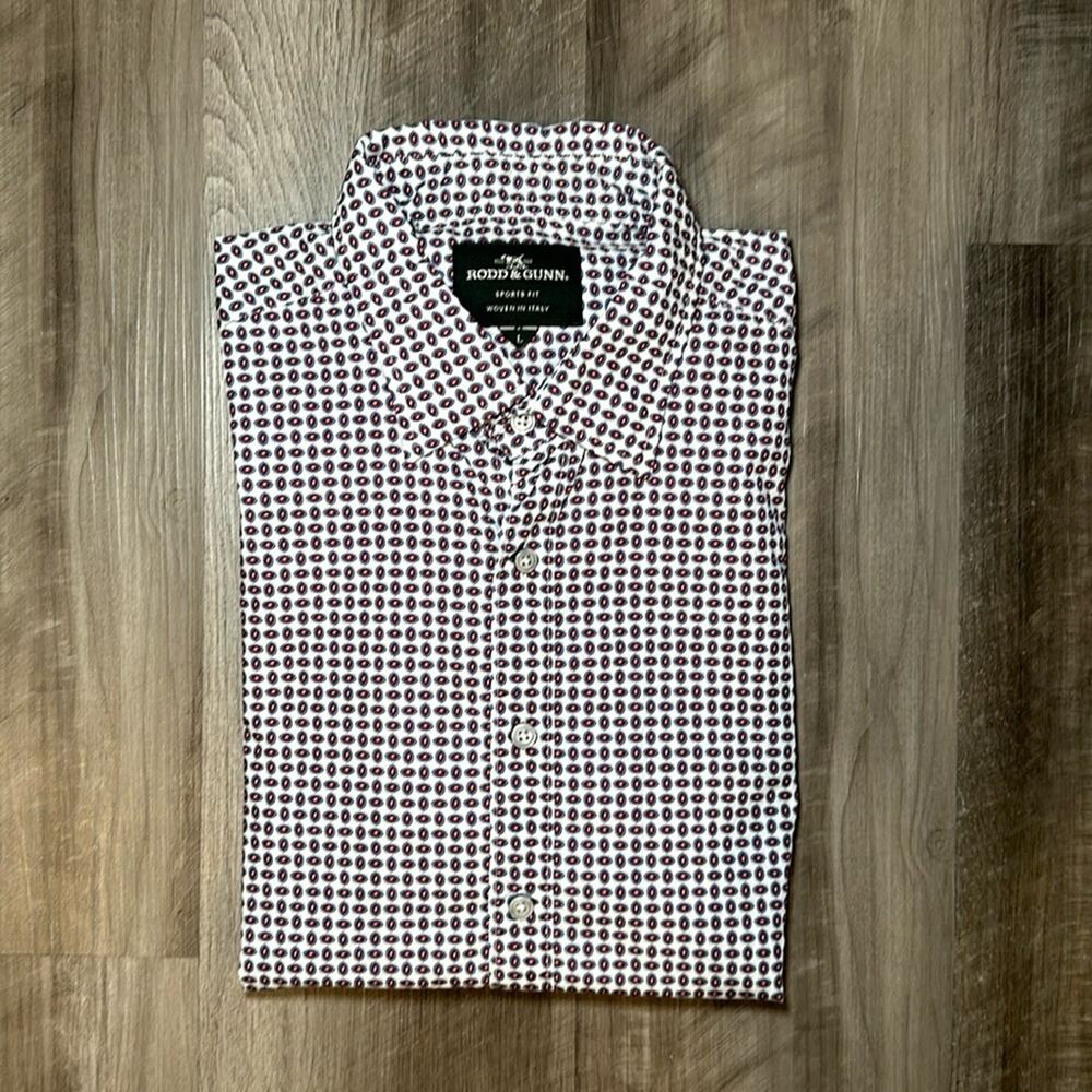 Rodd & Gunn Sports Fit Long Sleeve Button Down - Large